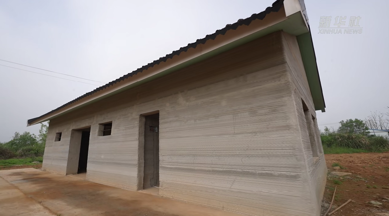 原位3D打印100平米管理用房